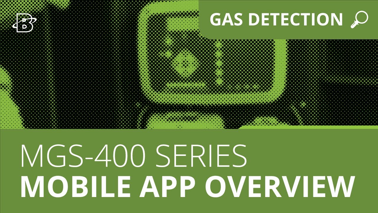 MGS-400 Series | Mobile App for Gas Detection
