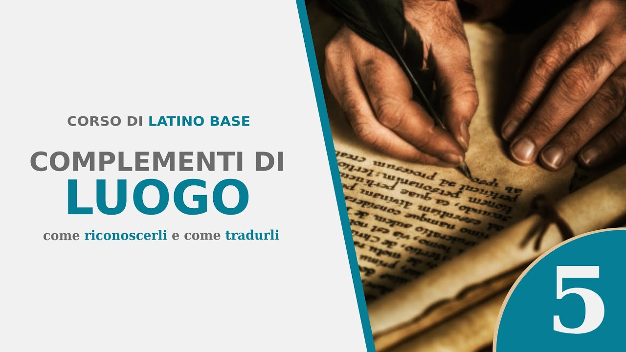 I complementi di luogo in ablativo e accusativo - Lezioni di Latino online (5)