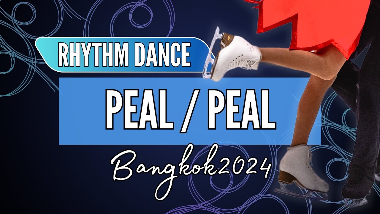 Elliana PEAL / Ethan PEAL (USA) | Junior Ice Dance Rhythm Dance | Bangkok 2024