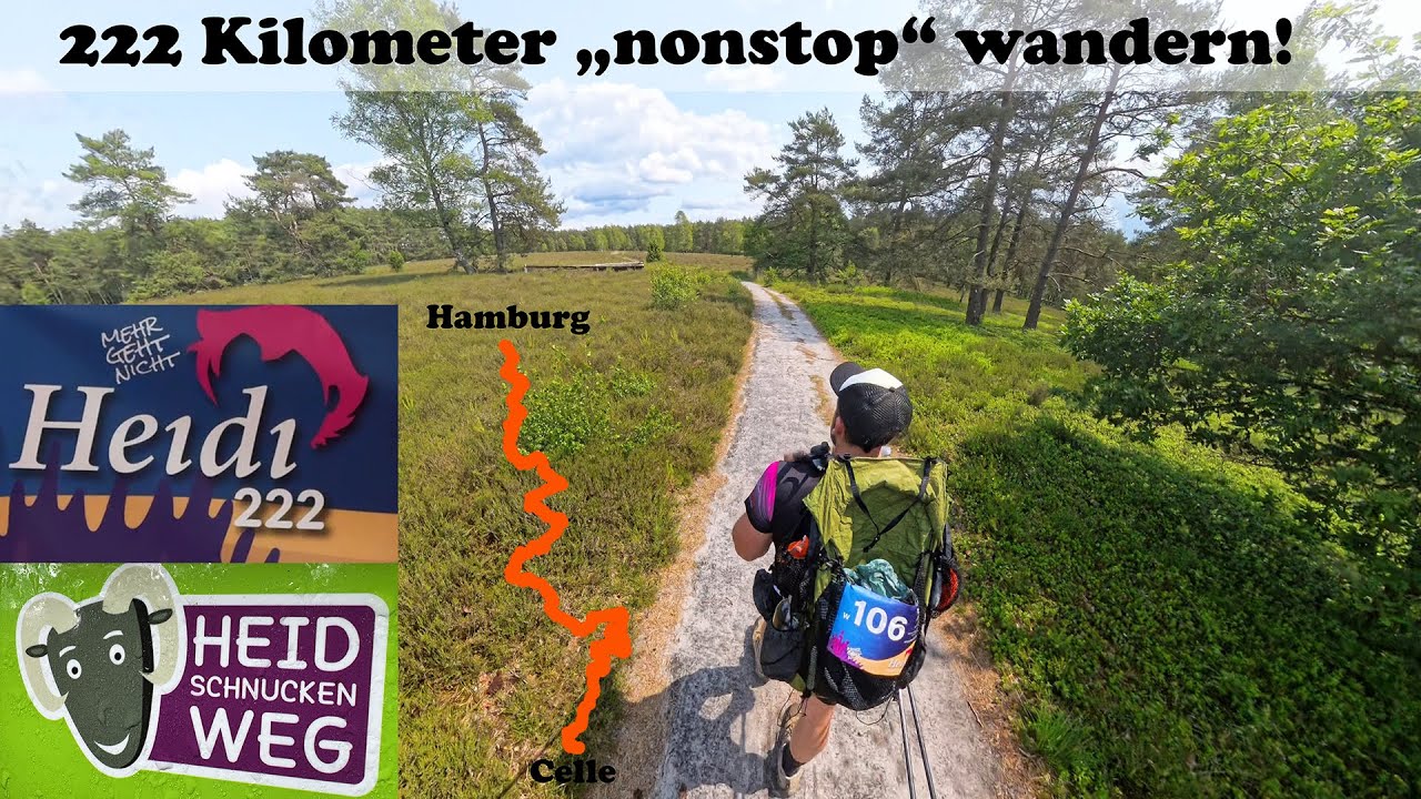 Heidi 222 Marsch - 2025 - 222 Kilometer Extremwanderung auf dem Heidschnuckenweg