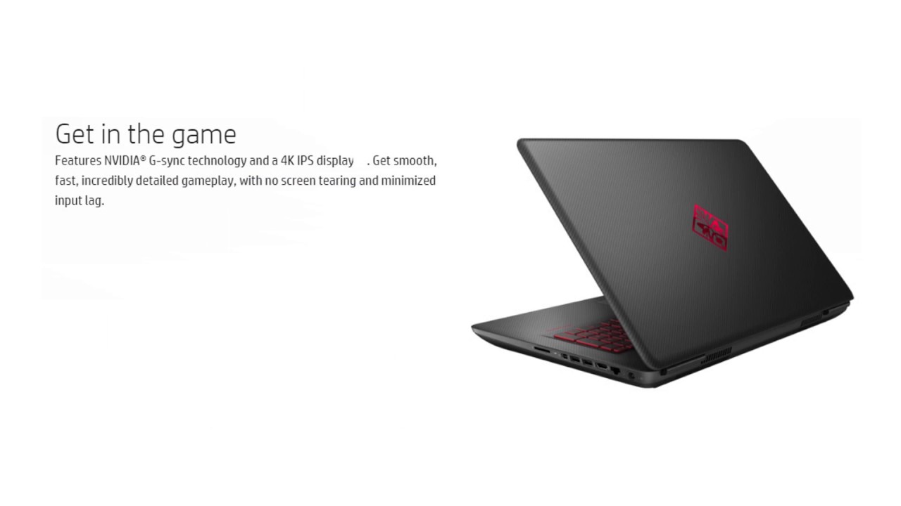Latest HP Omen w151nr 17 3 4K UHD VR Ready Gaming Laptop Overview