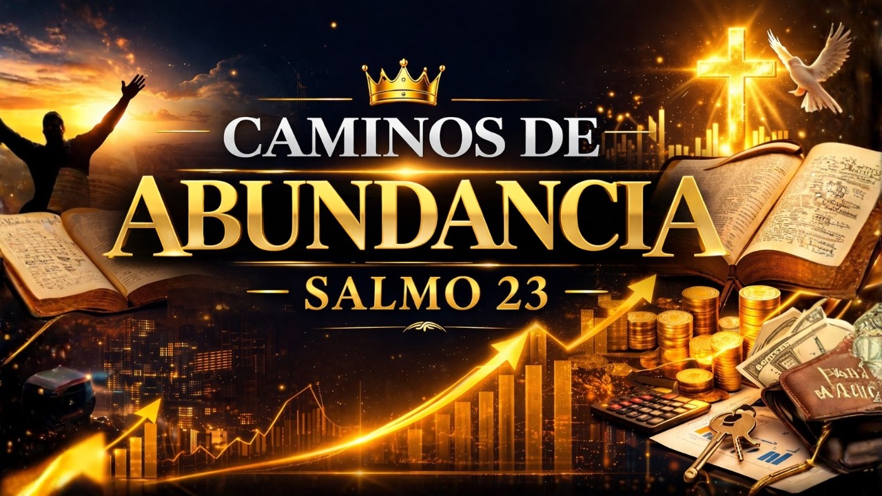 💰 SALMO 23 &mdash; DIOS ABRE CAMINOS DE ABUNDANCIA Y FAVOR HOY (ORACI&Oacute;N 7 VECES)