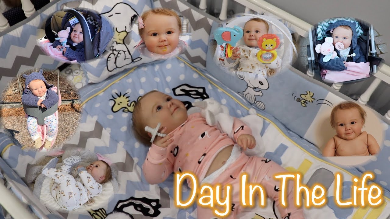 DAY IN THE LIFE of 6 Months Old Reborn Baby Charlie | Kelli Maple