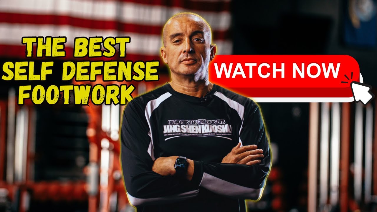 The Best Footwork For Self Defense / How To Disengage An Attacker