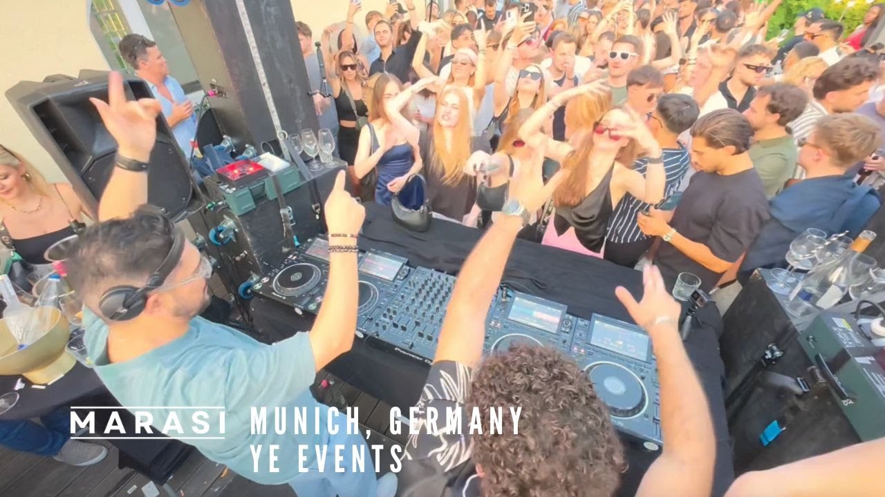 MARASI at Munich, Germany - Caf&eacute; Reitschule - YE Events - Afro House DJ Set #afrohouse #djset