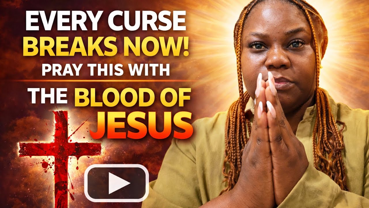 PLEAD THE BLOOD OF JESUS TO BREAK EVERY CURSE | Hour Of Divine Mercy Prayer 