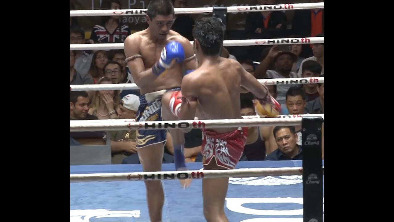 Muay Thai Fight-Muangthai vs Saen (เมืองไทย vs แสน), Lumpini Stadium, Bangkok, 04.3.16