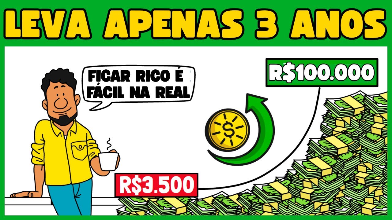 3 maneiras FÁCEIS de acumular seus primeiros R$ 100 mil (a partir de 0)