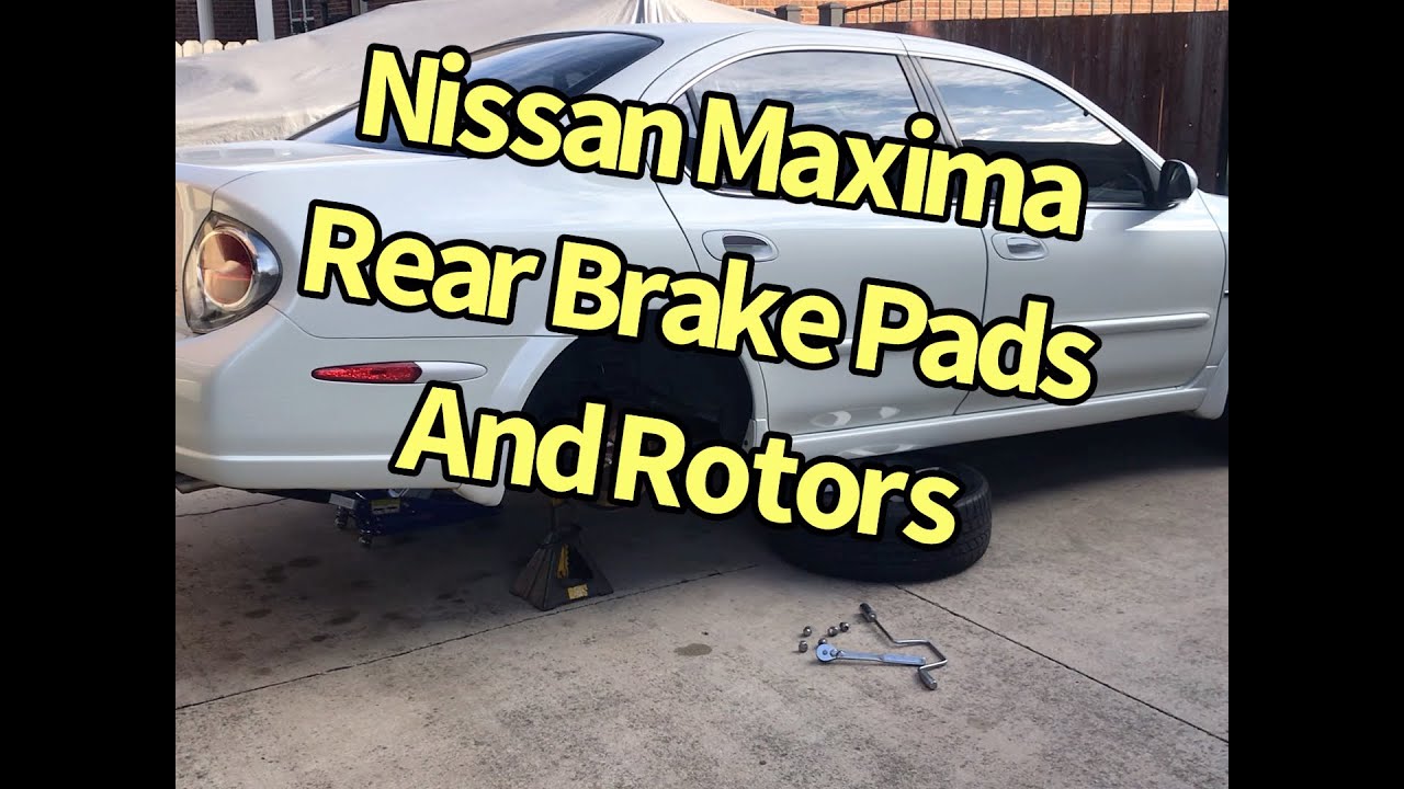Nissan Maxima Rear Brake Pads and Rotors