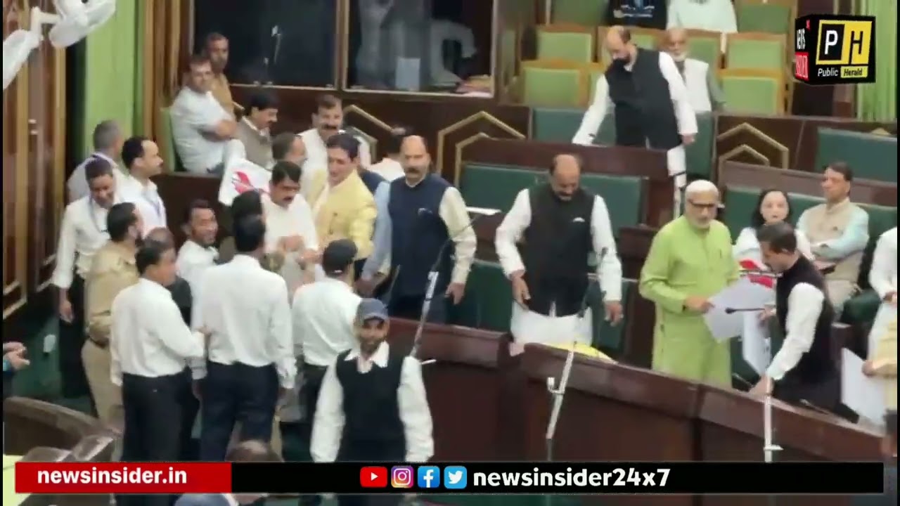 #Watch: J&K Assembly adjourned for half an hour following commotion over the Iran&ndash;Israel conflict.