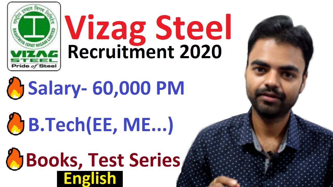 Vizag Steel Recruitment Management Trainee 2020, Salary, Best Test Series Books, Syllabus English