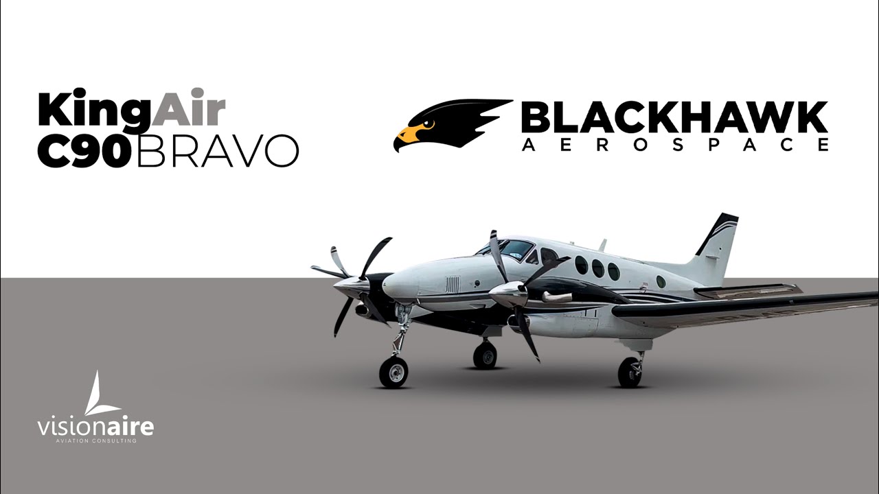 King Air C90 BRAVO - Raisebeck 4 blades + BlackHawk XP135A