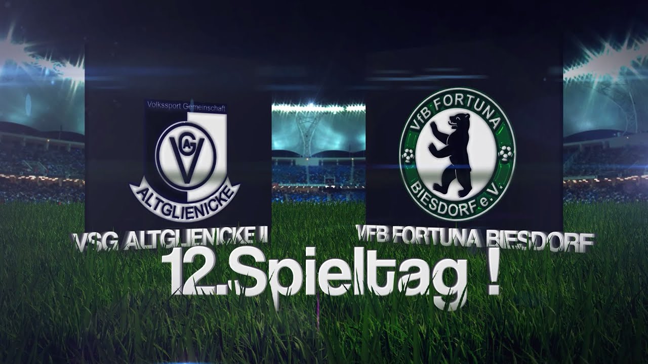 [12.Spieltag / LL St.2] VSG Altglienicke II - VfB Fortuna Biesdorf