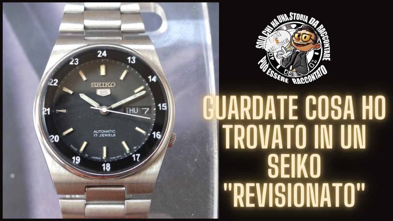 Открываю «восстановленные» часы Seiko 5 и обнаруживаю беспорядок!!!