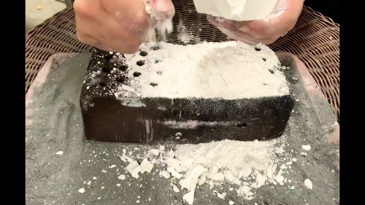 Gym chalk and Floral Foam Compilation
