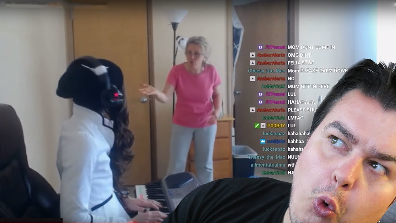Daz наблюдает за сумасшедшими мамами, замеченными на Twitch