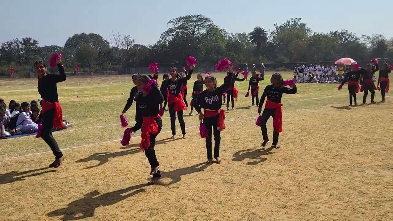 🏆✨ Final Annual Sports Meet Day (2025–2026) | Group Dance | S. E. Railway Inter College, Bhojudih ✨🏆