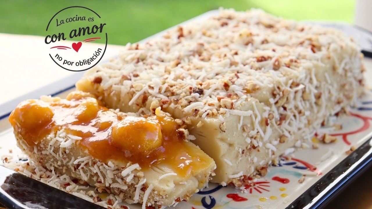 👉 Sin horno y sin grenetina 😱🍊🍌 el postre m&aacute;s cremoso y f&aacute;cil que he hecho 🔥