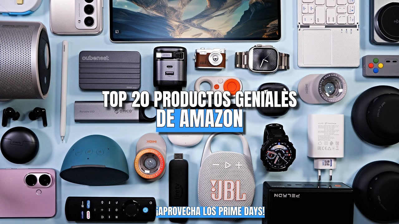 TOP 20 productos de AMAZON en el PRIME DAY 💥 &iexcl;Aprovecha los grandes regalos!