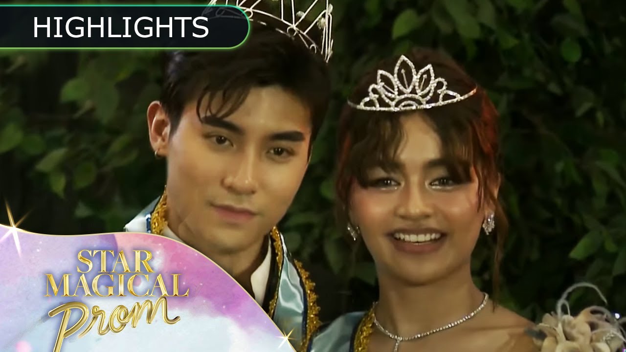 Brent Manalo and Vivoree Esclito's coronation as Senior Prince and Princess | Star Magical Prom 2023