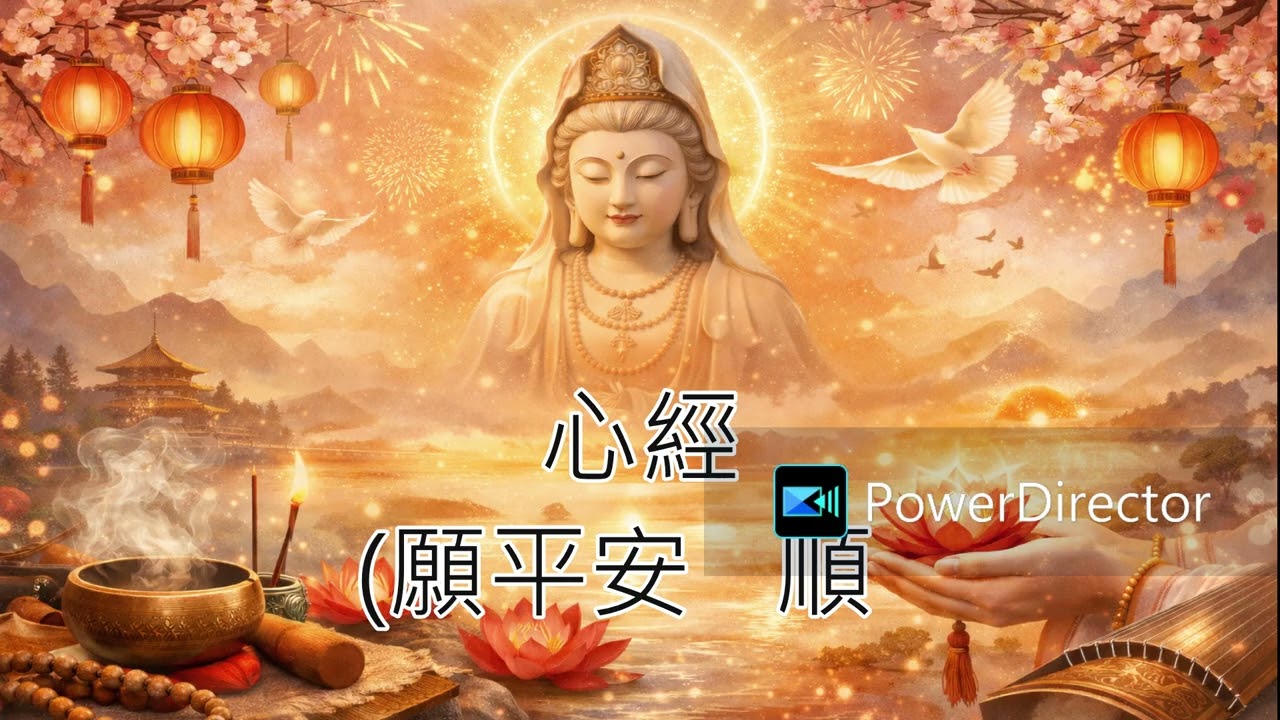 心經冥想 1小時｜深層靜心・平安覺醒・助眠放鬆音樂｜深層放鬆・睡眠療癒・正念靜坐｜Calm Mind · Deep Relaxation · Healing Music