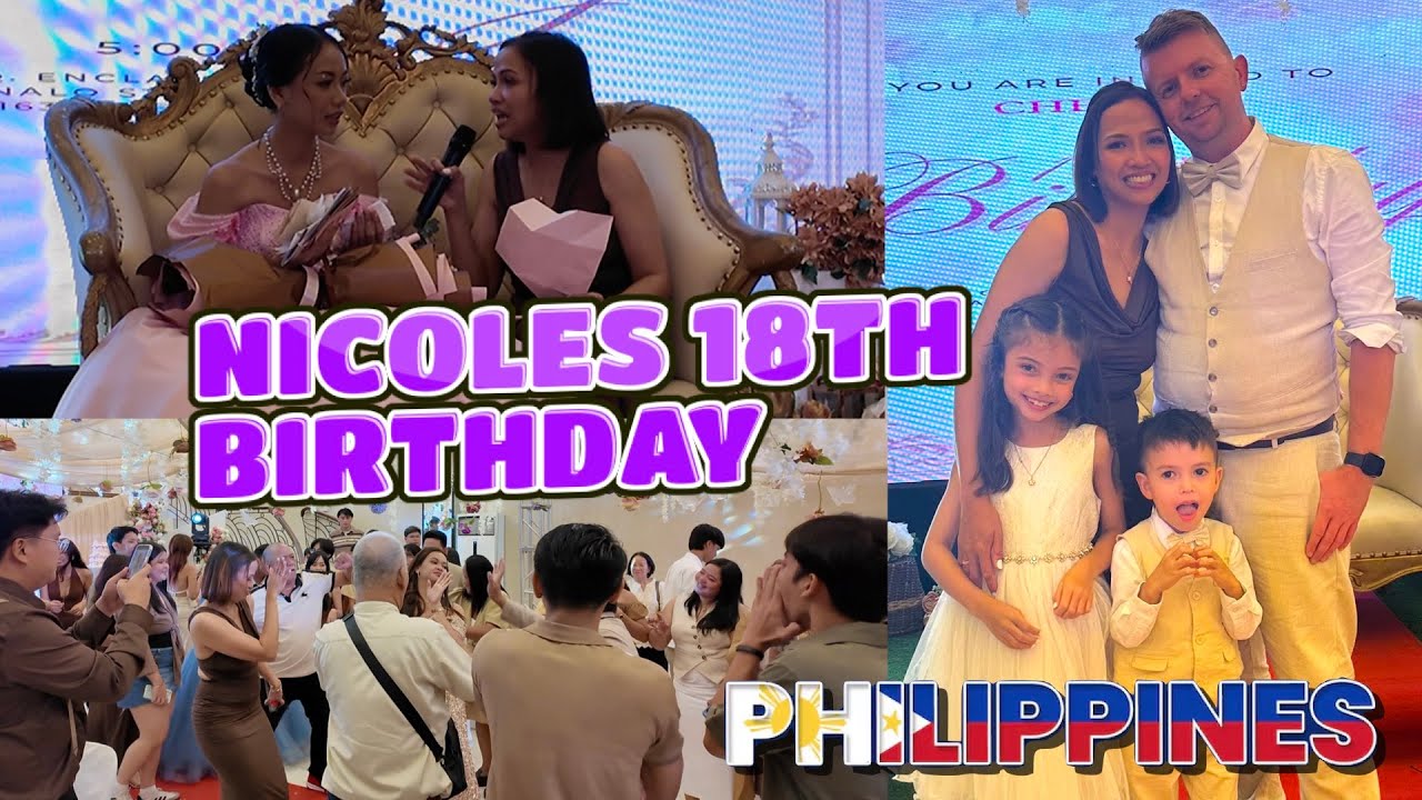 The Big Night: Nicole&rsquo;s Glamorous, Fun & Heartfelt 18th Birthday 🎉 @JustCathyMaganda