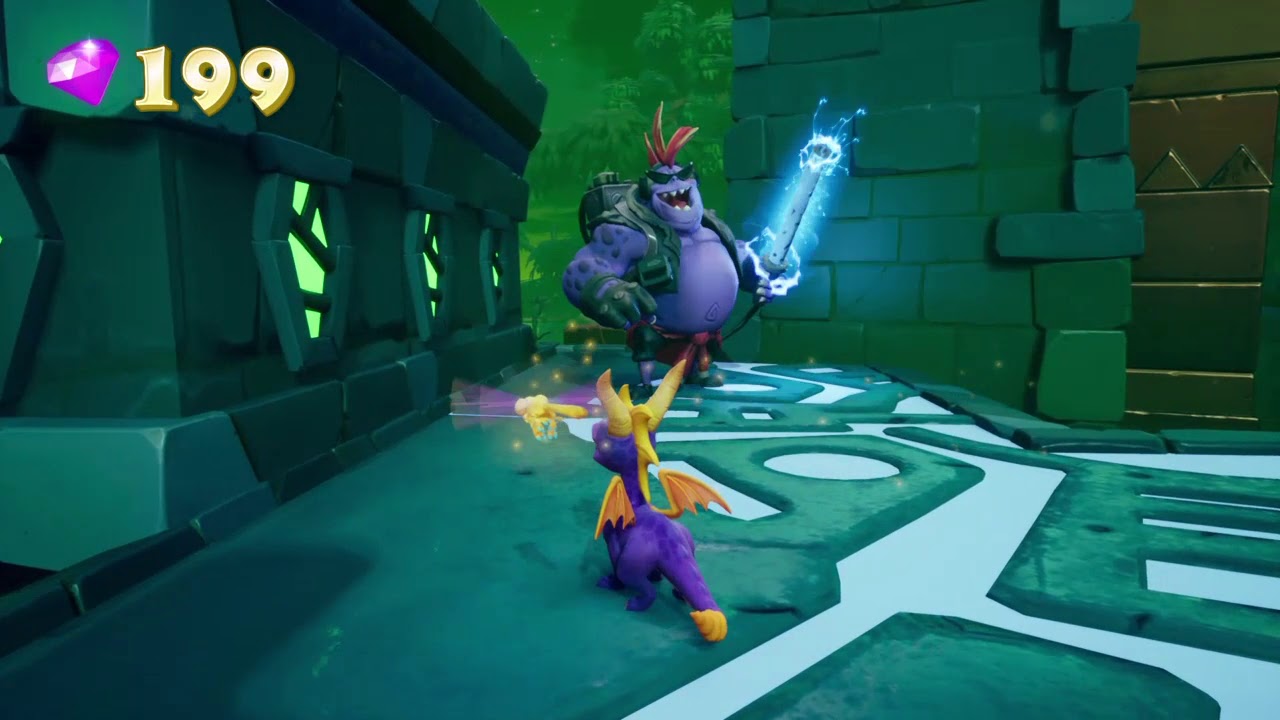 SPYRO THE DRAGON : Fähigkeitspunkt 8 - Kein elektrischer Bodenschaden