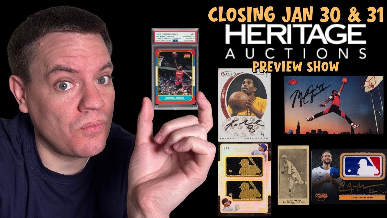 Across the Hobby - Heritage Jan Auction Preview