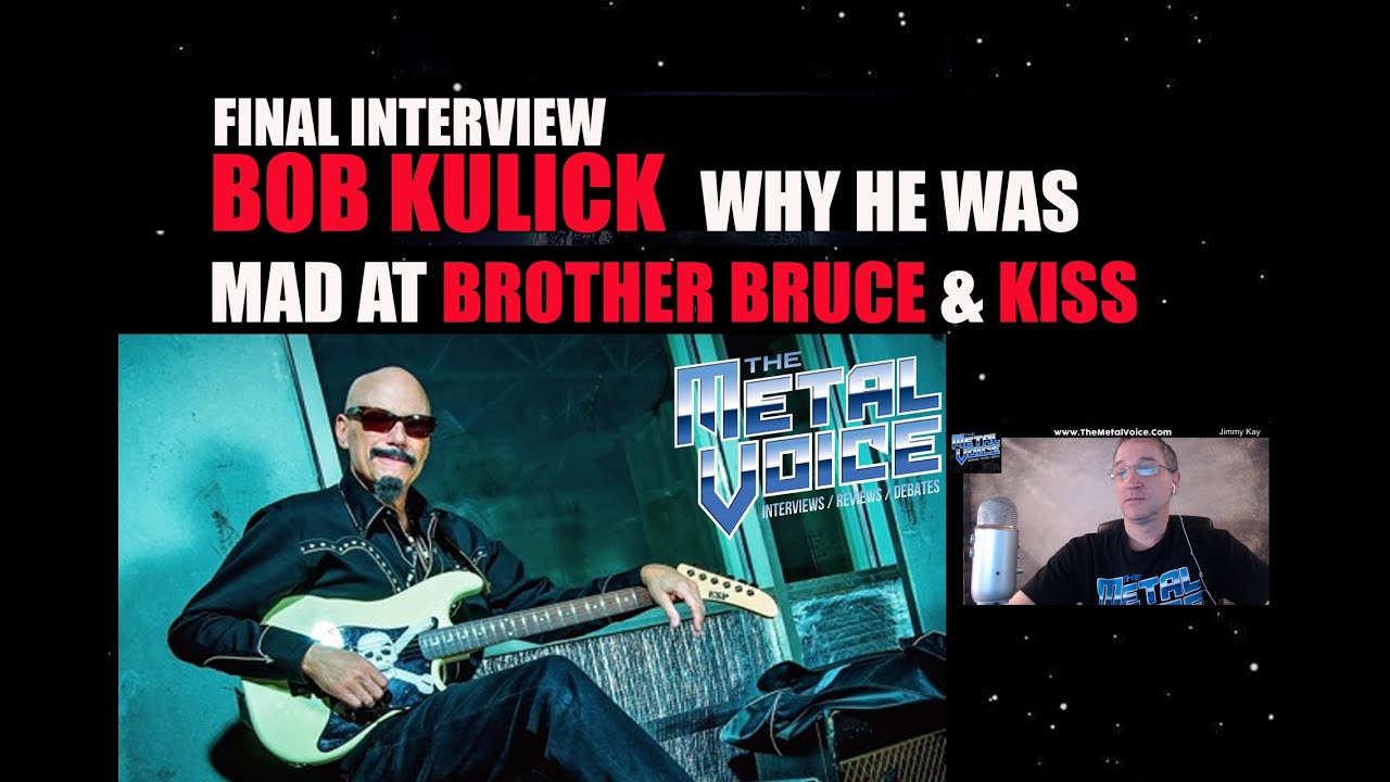 Bob Kulick R.I.P. Interview- Explains why he was upset at Bruce Kulick, Kiss' Gene & Paul