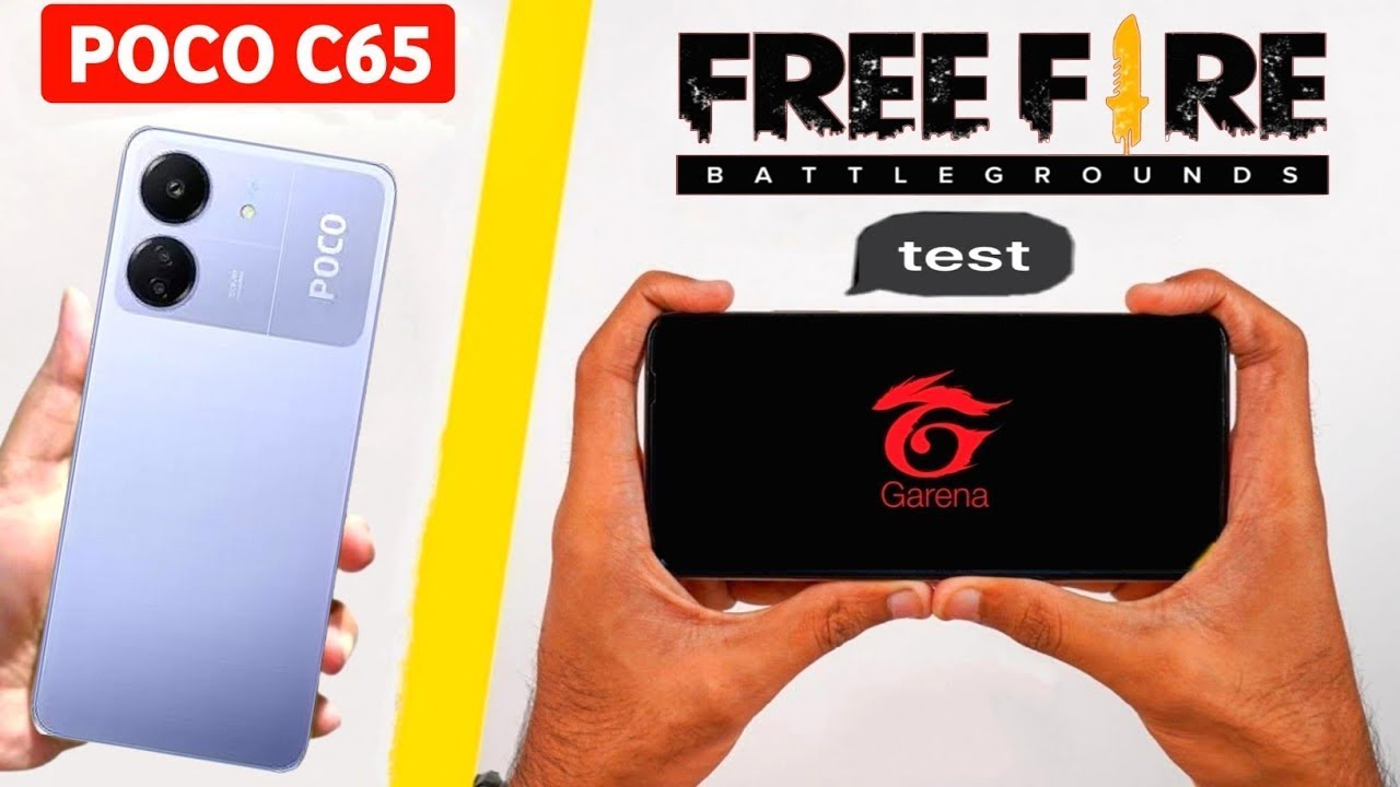 POCO C65:  TUDO NO MÁXIMO TESTE DE JOGOS!