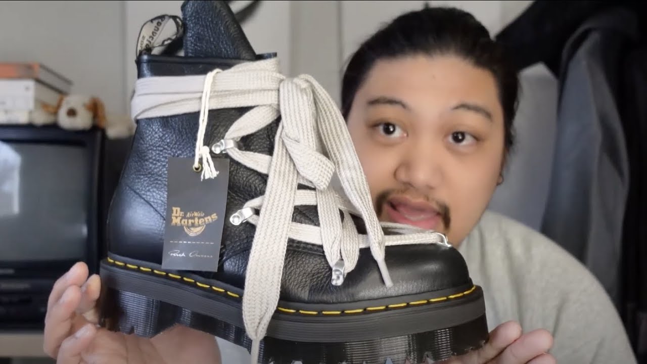 rick x dr. martens 1460 review/on foot
