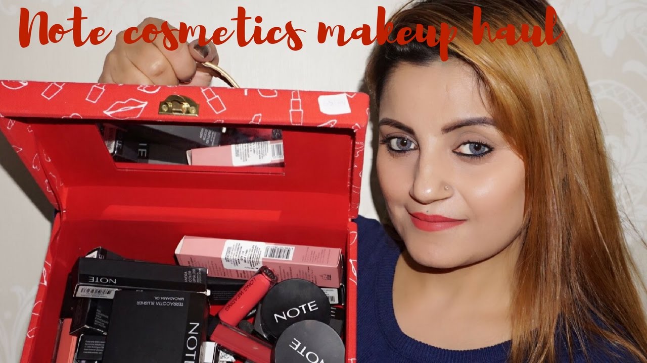 Huge Makeup Haul | Drugstore Brand- NOTE Cosmetics