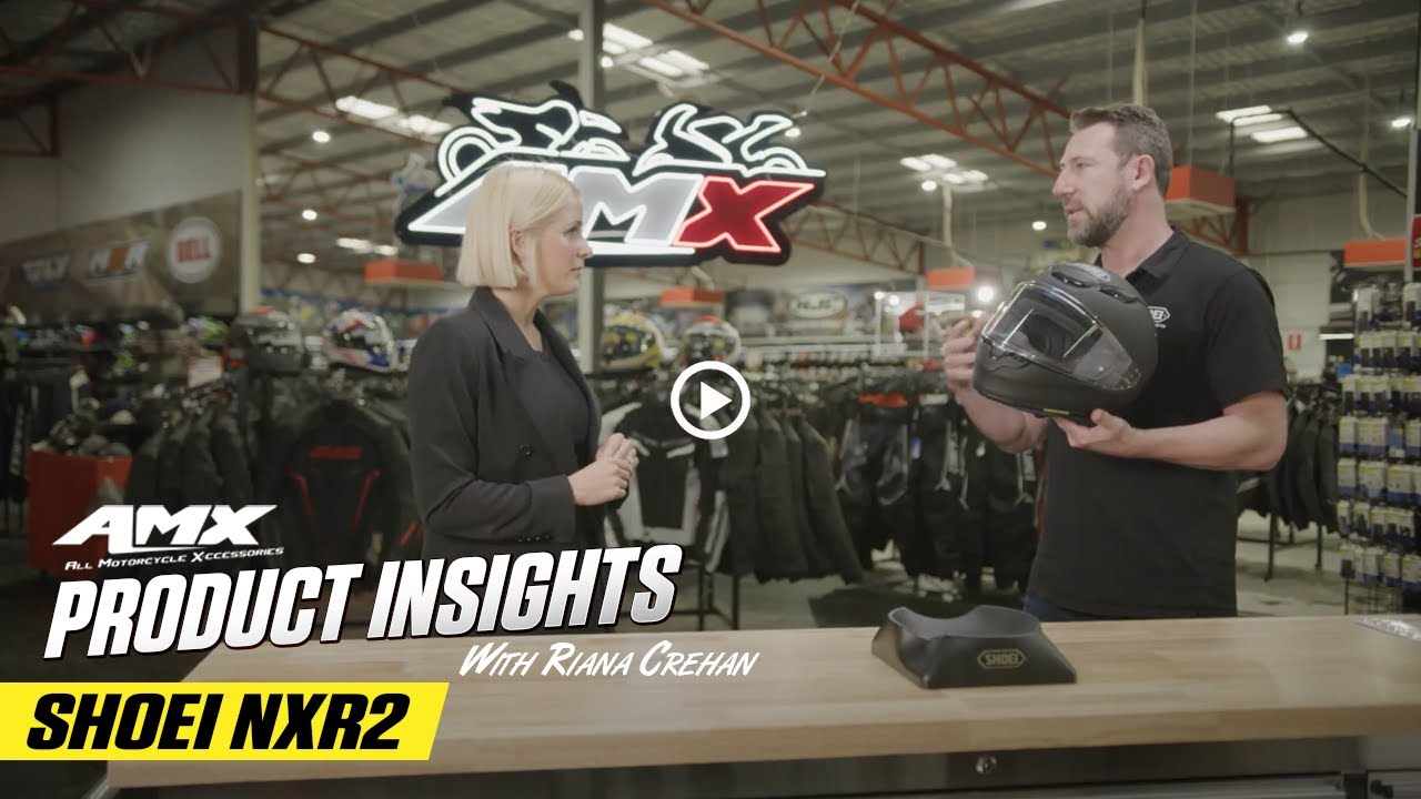 Shoei NXR2 - AMX Product Insights with Riana Crehan