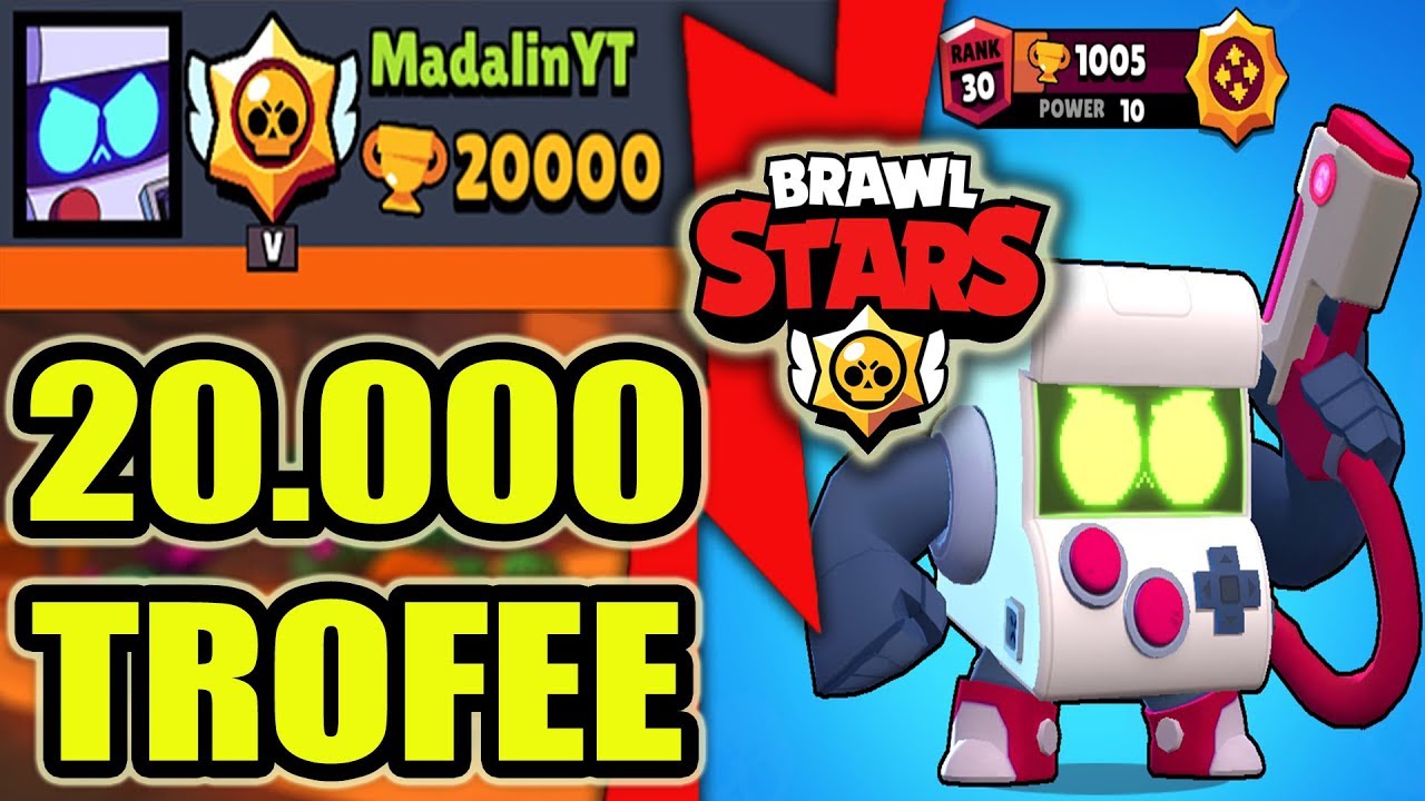 AM FACUT 20k TROFEE SI CEL MAI MARE RECORD! Brawl Stars Romania