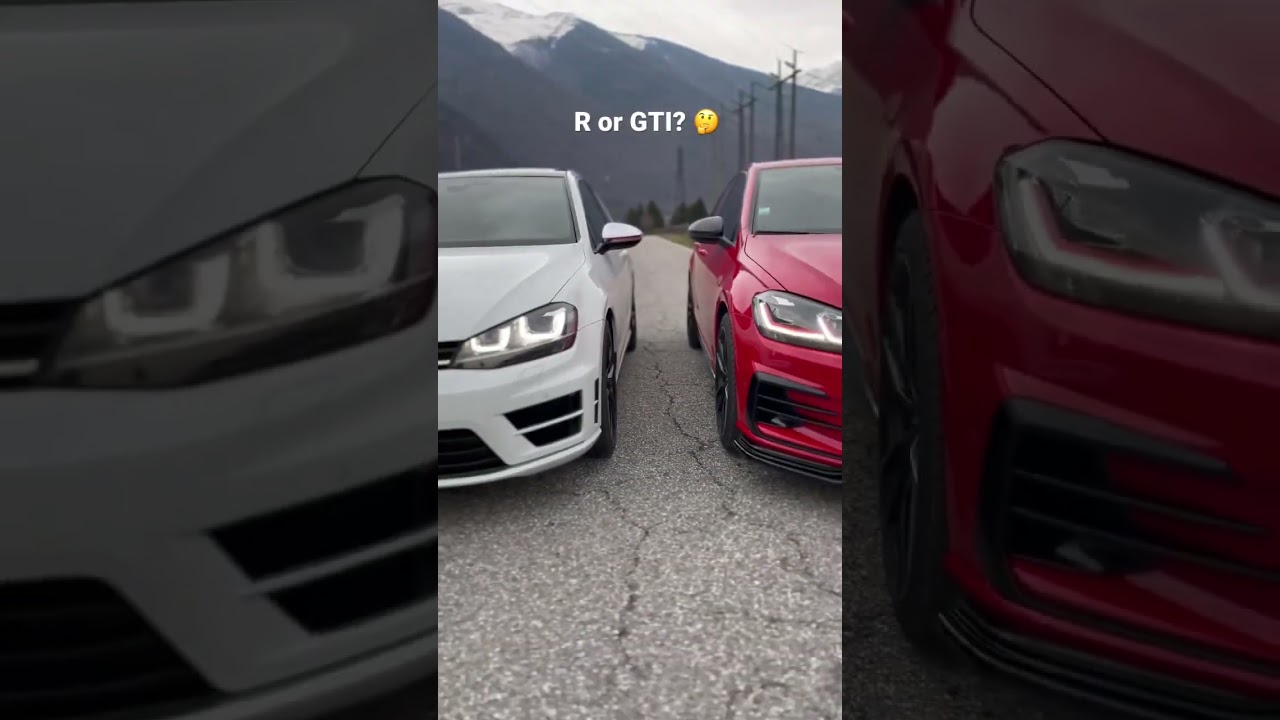 GOLF 7 R or GTI