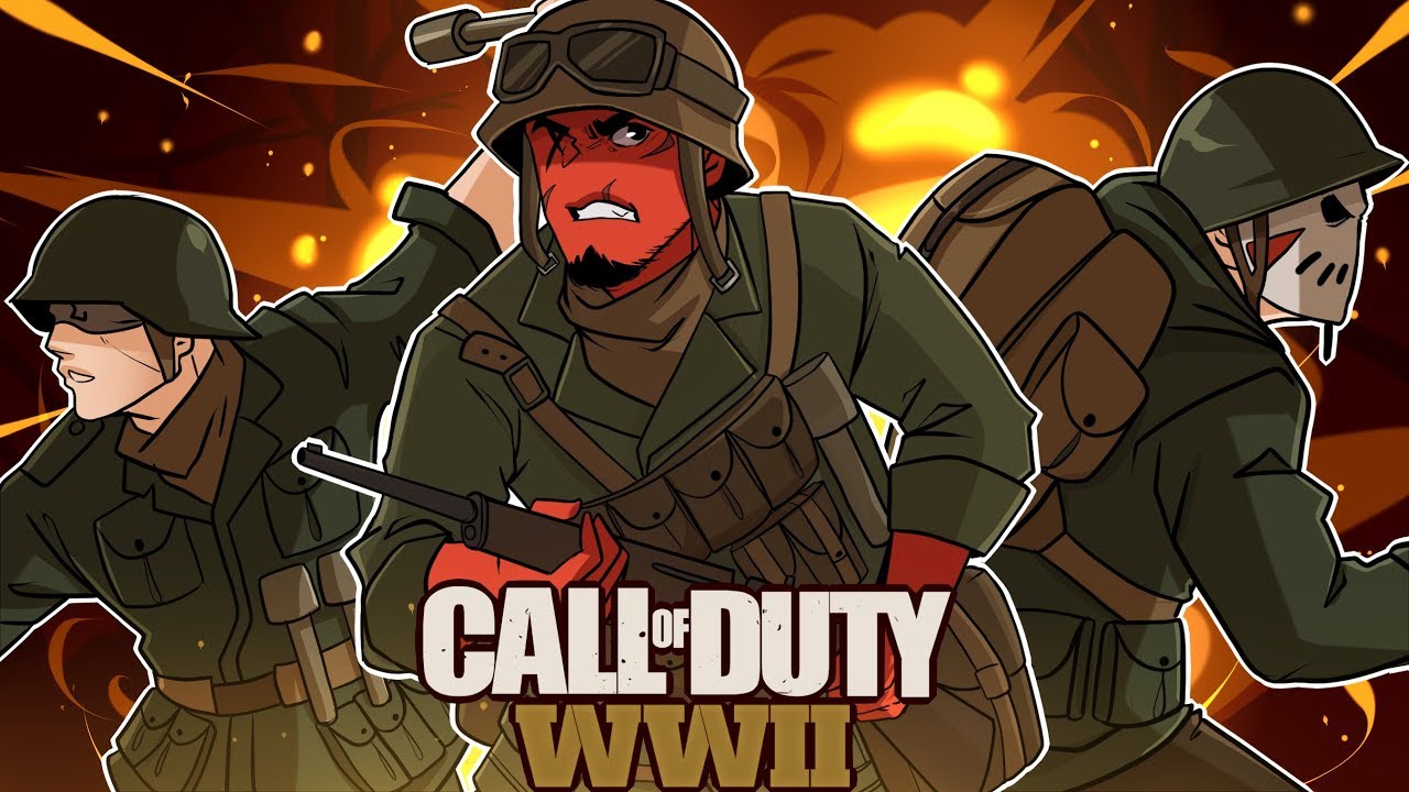БОЕВЫЕ ДРУЗЬЯ! | Call of Duty: WW2 (с H2O Delirious и Ohmwrecker)