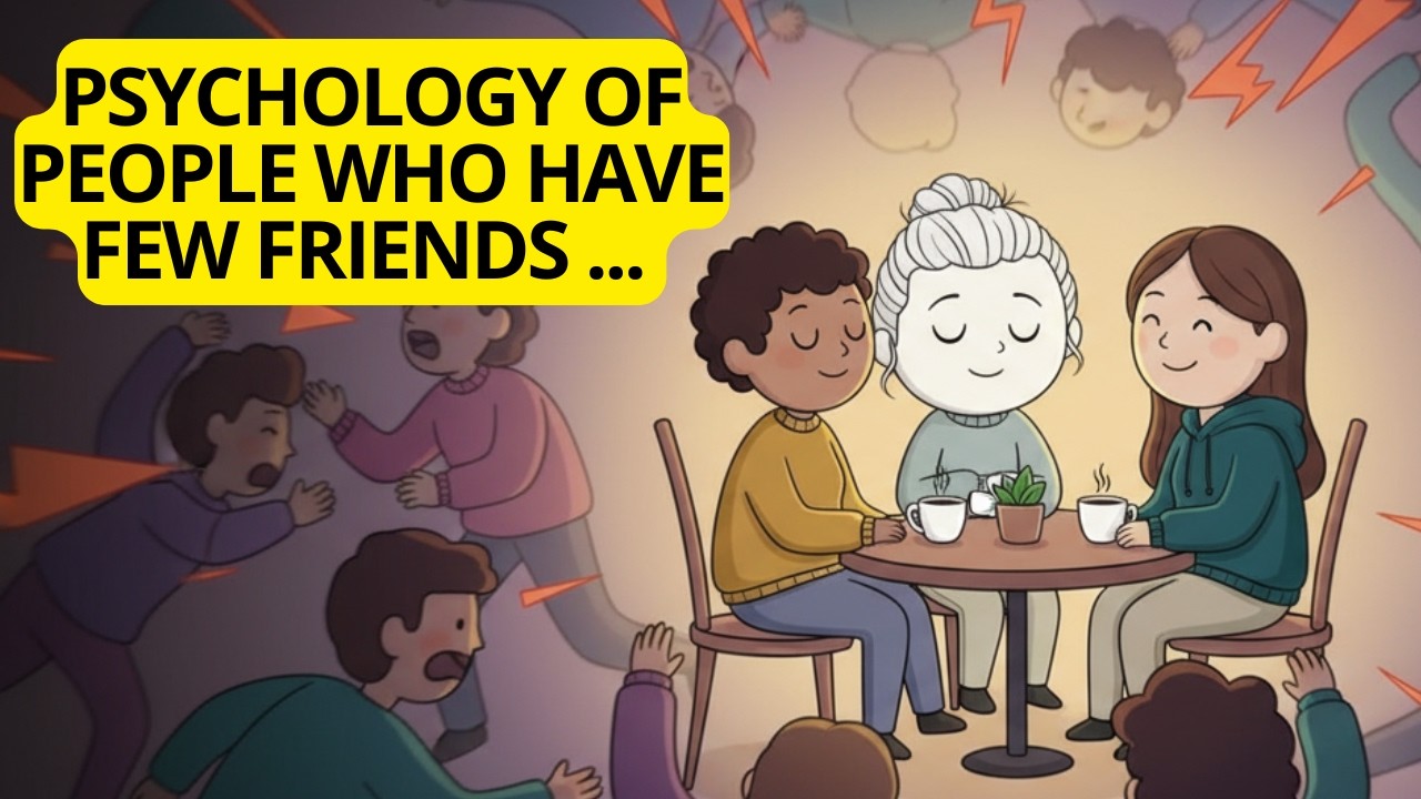 Psychology of People Who Have Few Friends ... You Might Have These Rare Traits