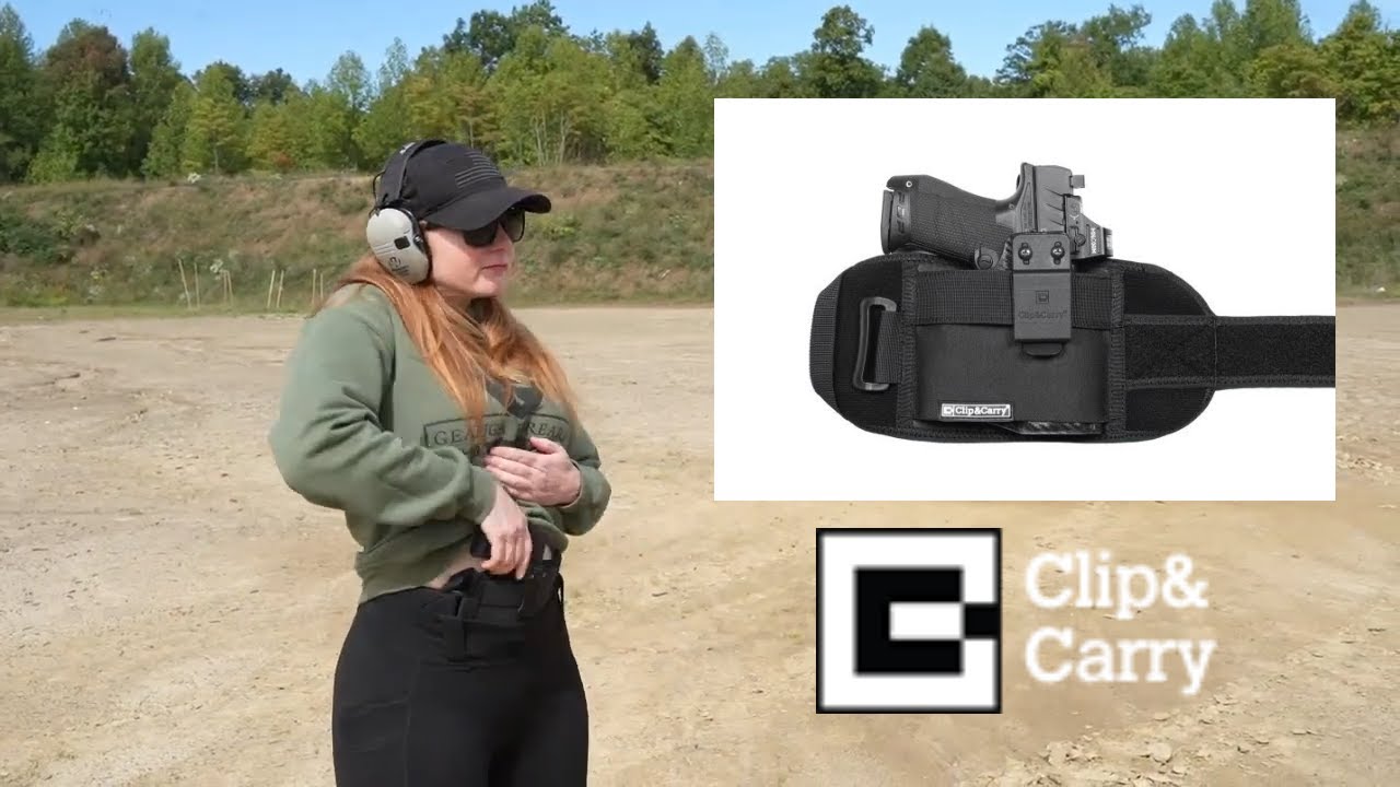 Safe & Affordable Belly Band Holster System- Clip & Carry