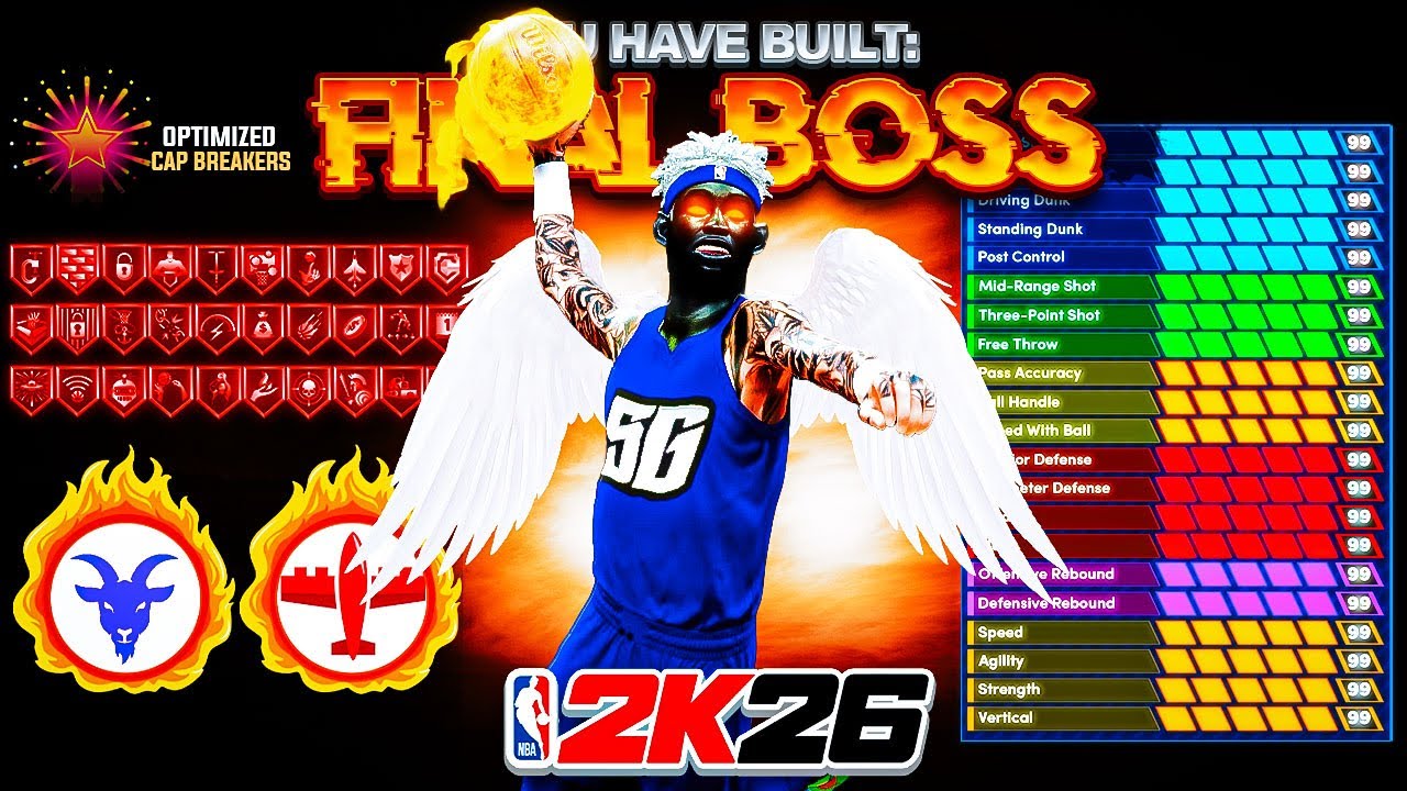 *NEW* BEST 6&rsquo;8 GAME BREAKING BUILD in NBA 2K26! OVERPOWERED BUILD! best build 2k26 