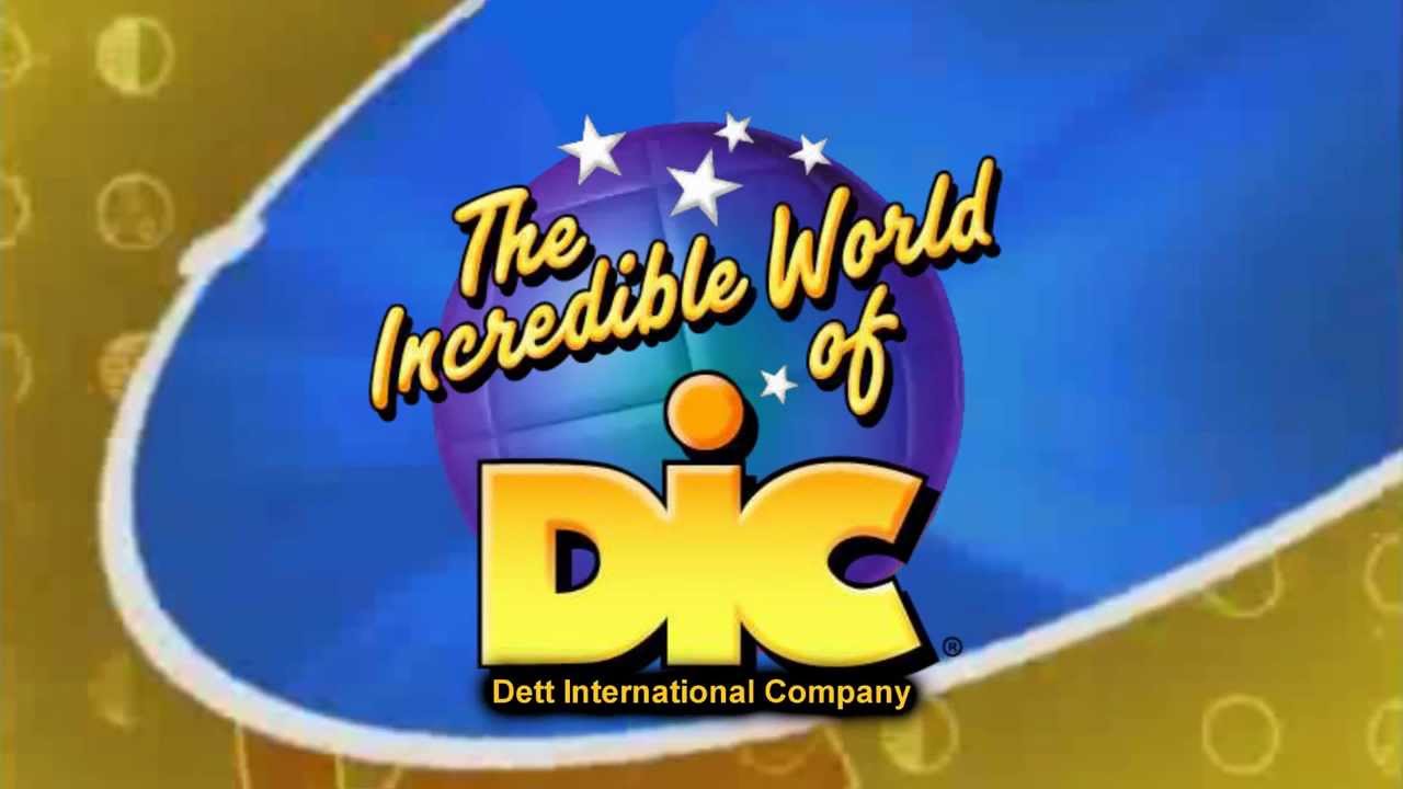 the incredible world of DiC Logo