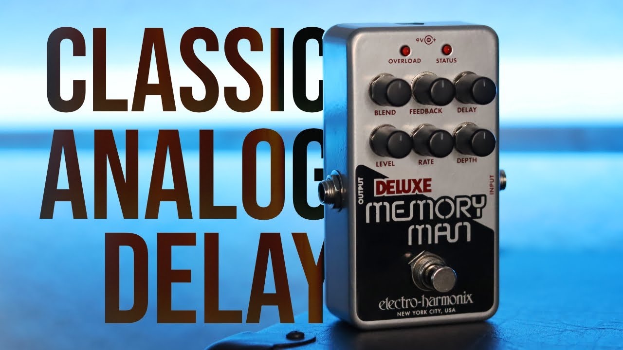 Electro-Harmonix NANO DELUXE MEMORY MAN Demo // 5 Ways to use your Delay Pedal with Modulation