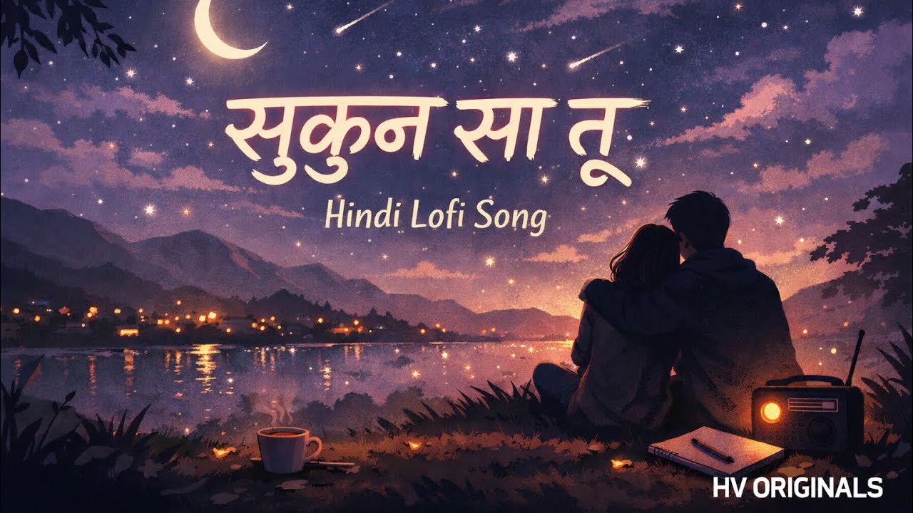 Sukoon Sa Tu | Hindi Lofi Song | Calm Night Vibes | HV ORIGINALS