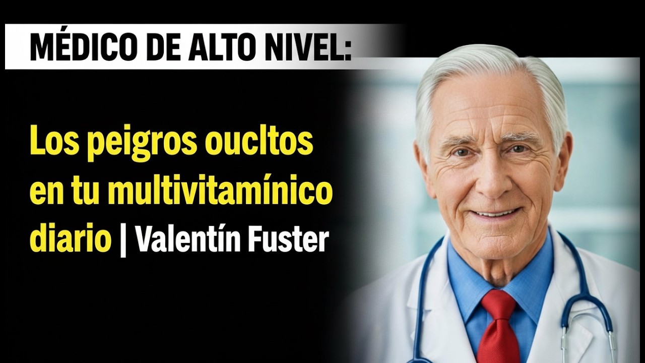Médico de Alto Nivel: Los peligros ocultos en tu multivitamínico diario | Valentín Fuster