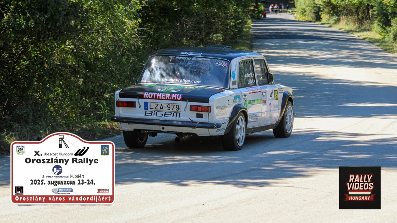 X.Wescast Oroszlány Rallye