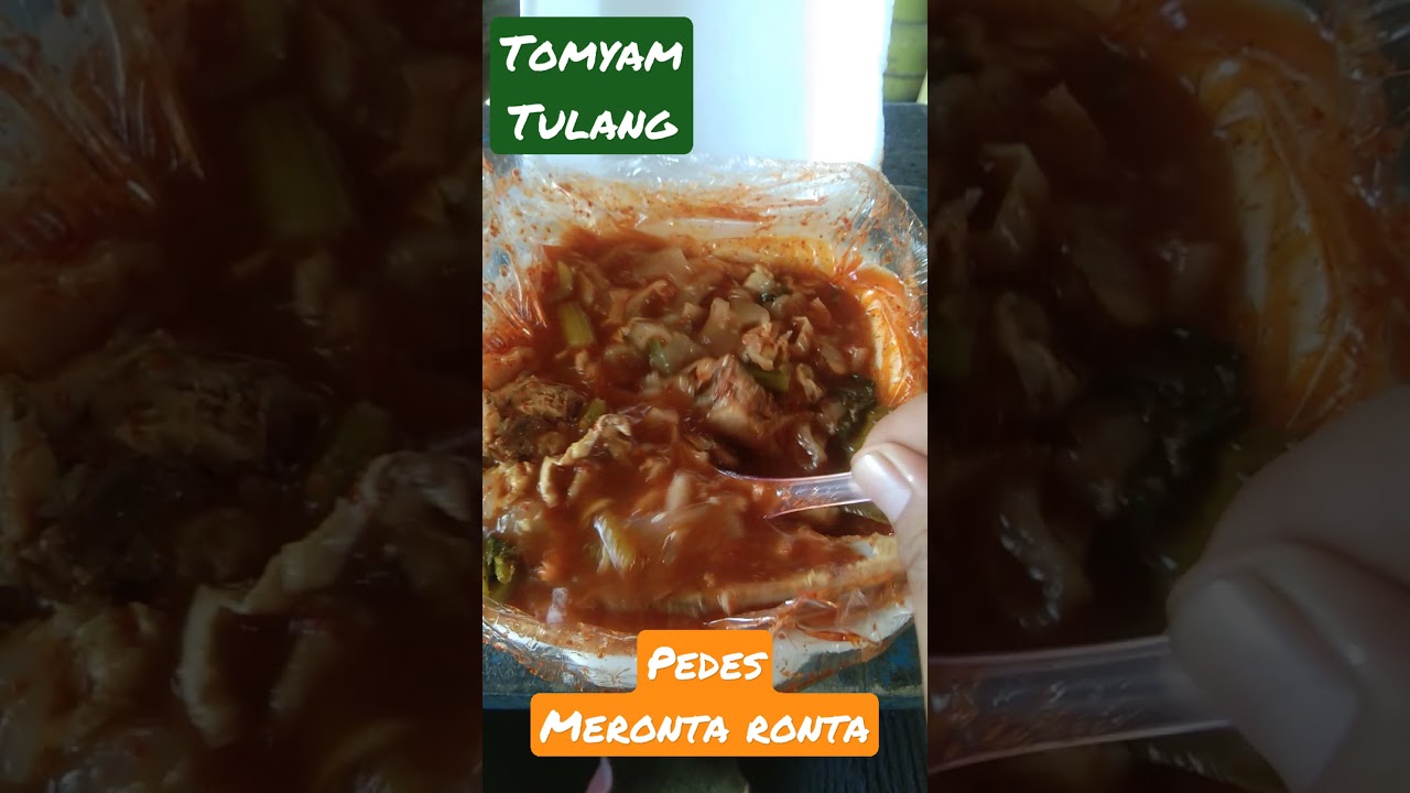 TOMYAM TULANG|| #pedesbanget #smpebibirdower #shorts