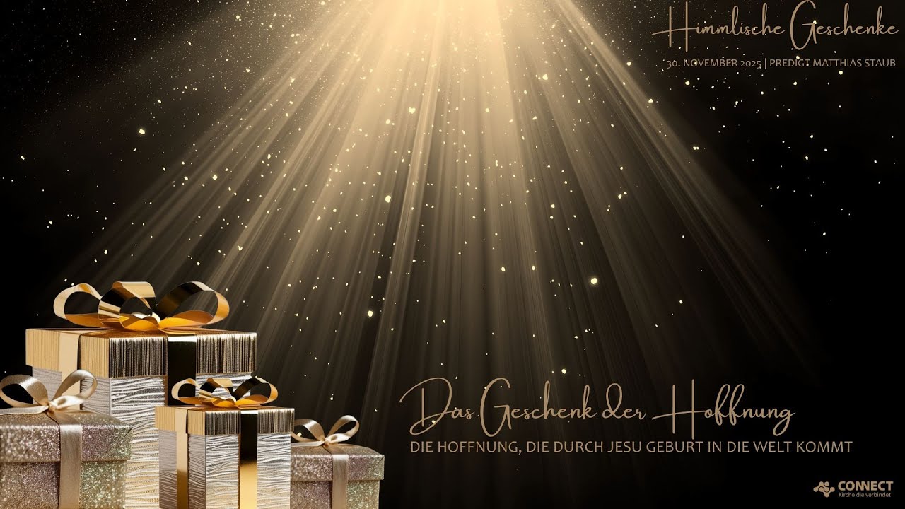 Gottesdienst - Das Geschenk der Hoffnung | Matthias Staub