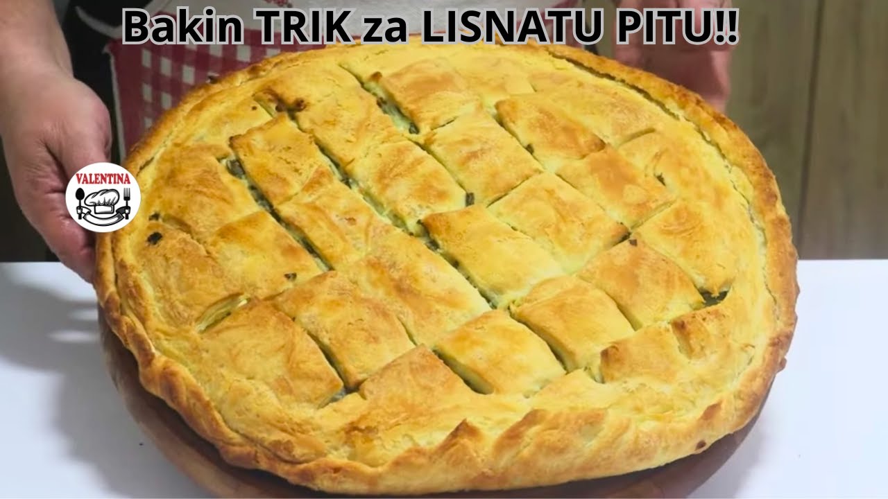 Seljačka bakina lisnata Pita bez klasičnog razvlačenja testa❗Zaboravljeni trik koja morate probati❗