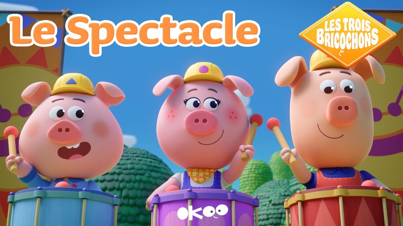 Le Spectacle | Les Trois Bricochons | La nouvelle s&eacute;rie pour enfant