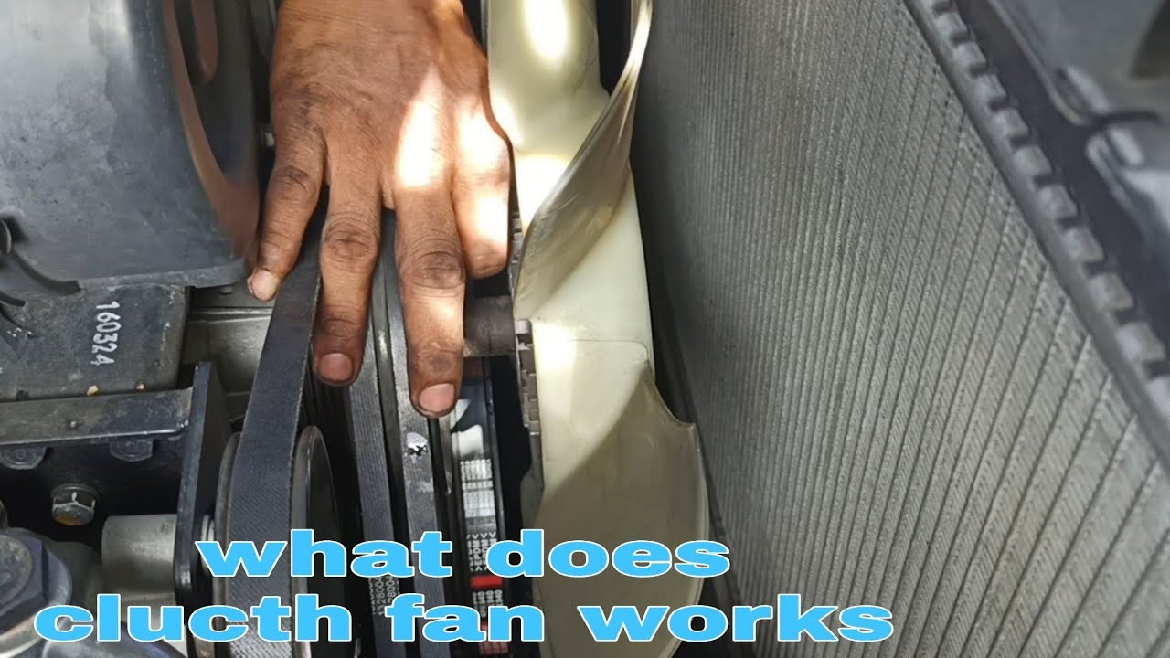 How to put silicon oil on clutch fan