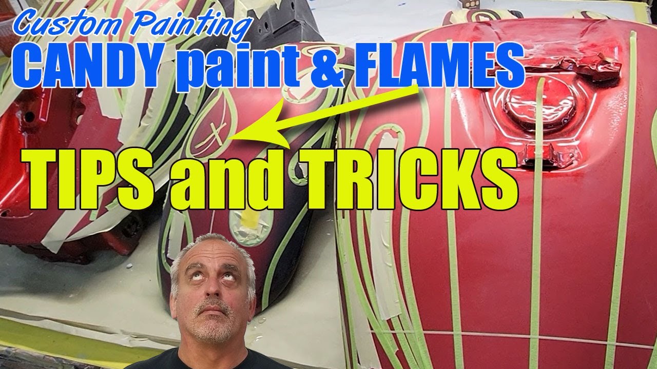 Tips, Tricks, How-To custom painted flames with a candy 'fade' base
